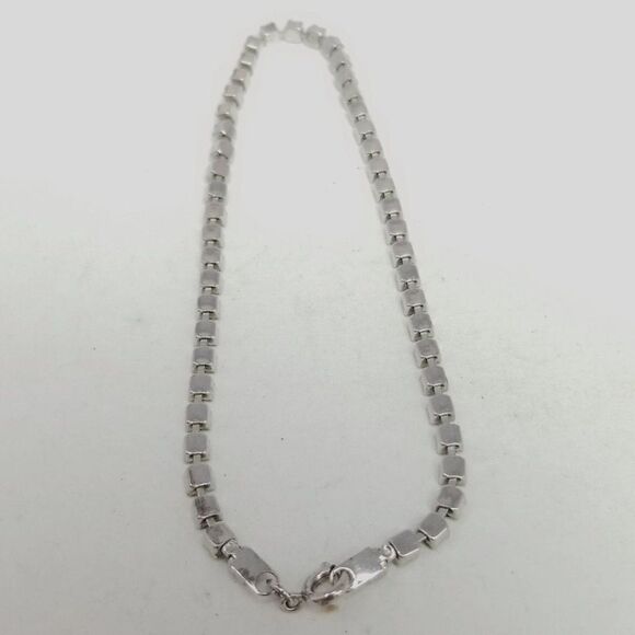 Vintage Rhinestone Bracelet or Anklet, Summer Sparkle, Ankle, Silver Tone - Picture 3 of 6